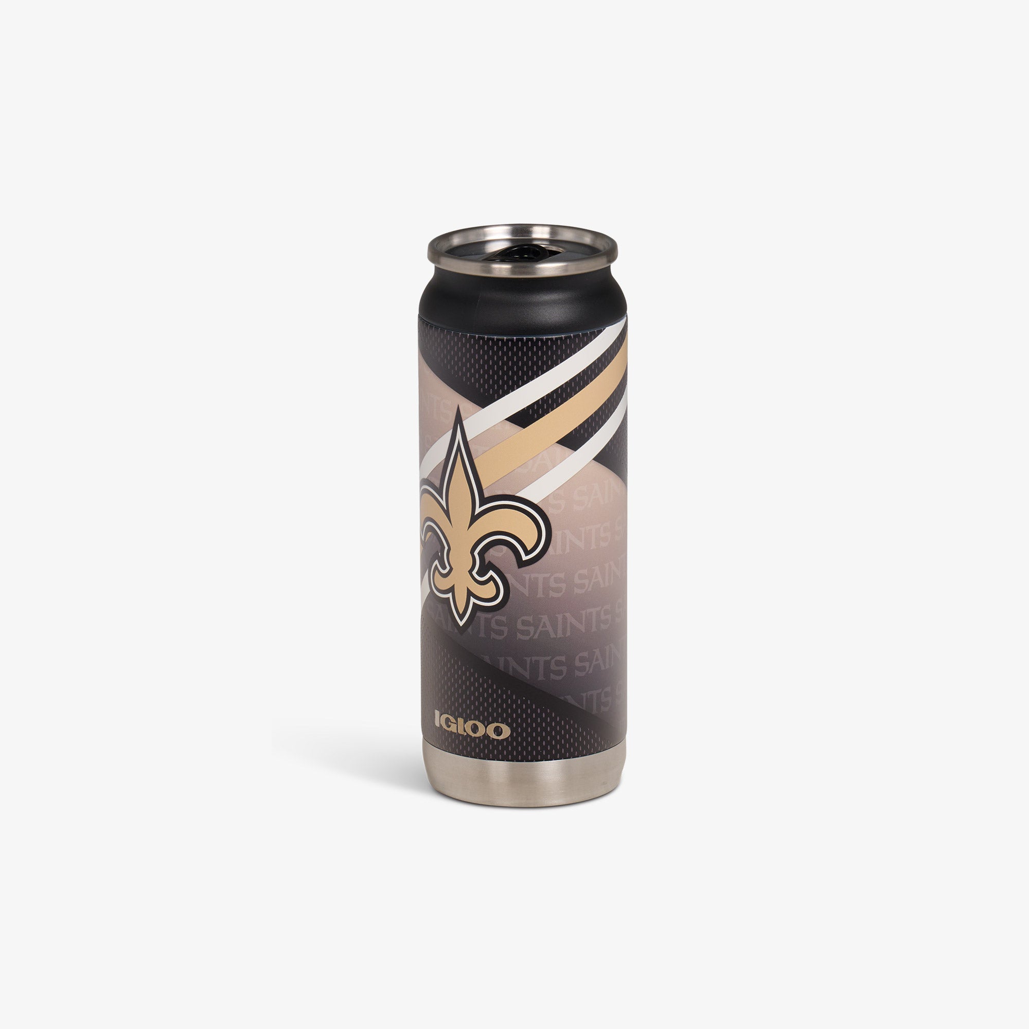 igloo-new-orleans-saints-can-16-oz-en-acier-inoxydable-gobelet-r-utilisable-nfl- image 3