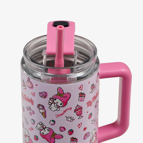 igloo-my-melody-32-oz-946-ml-mug-isotherme-en-acier-inoxydable-avec-paille-anti- image 5