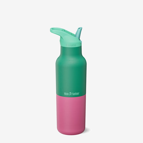 klean-kanteen-rise-classic-16oz-gourde-isotherme-avec-bouchon-flip-seal-sport-ca image 1