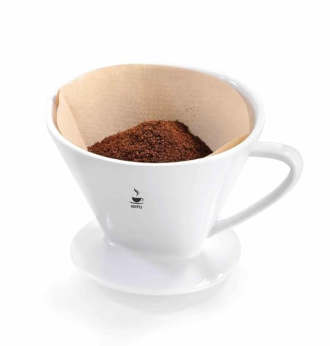 gefu-ge16025-filtre-caf-porte-filtre-en-c-ramique-blanche-pour-2-4-tasses-avec-e image 4