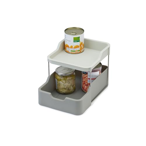 joseph-joseph-duo-organisateur-d-armoire-2-niveaux-avec-tiroir-gris image 8