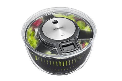 gefu-speedwing-28150-essoreuse-salade-avec-passoire-et-saladier-essorage-doux-pa image 3