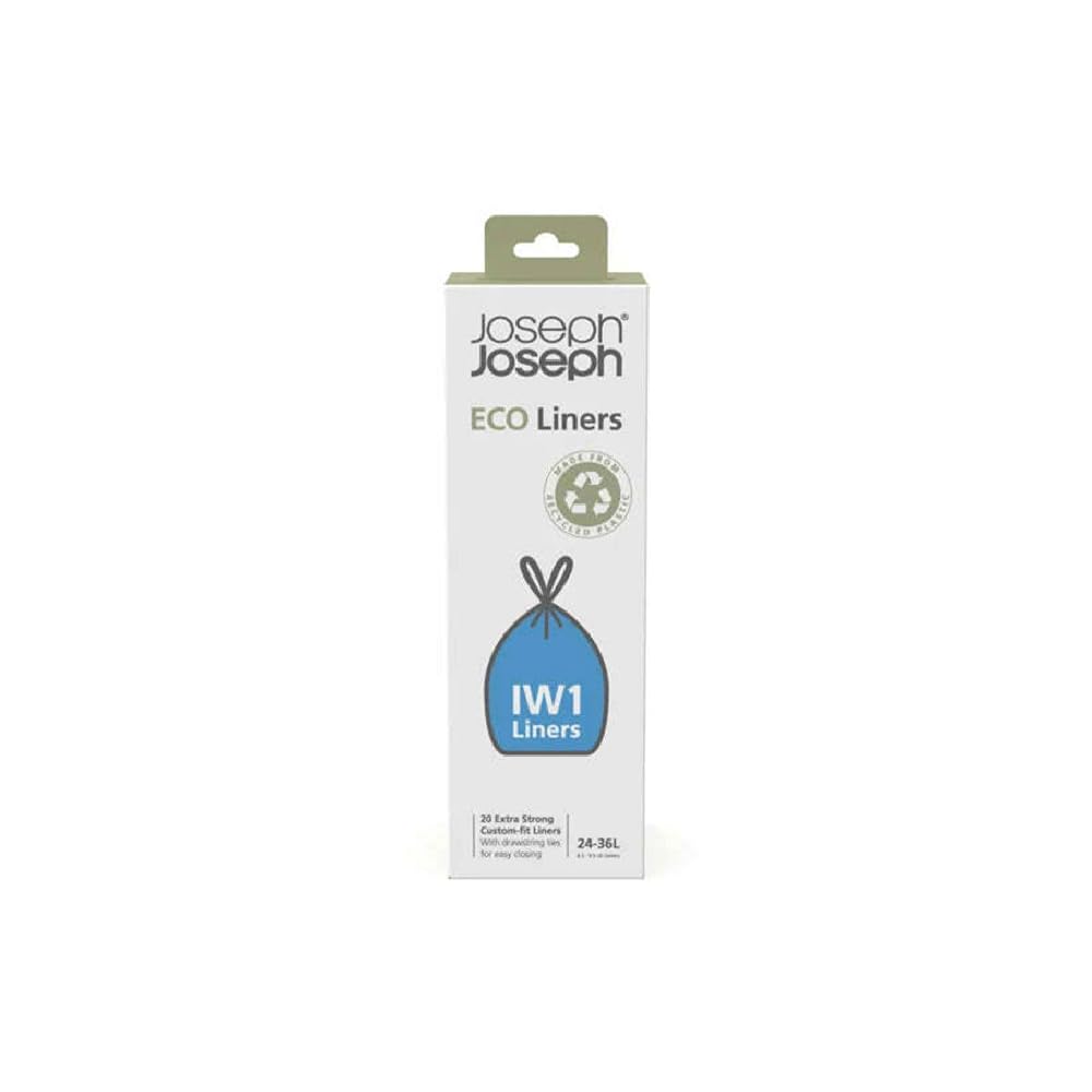 joseph-joseph-iw1-sacs-poubelle-cologiques-en-plastique-recycl-24-36-l-avec-ferm image 1