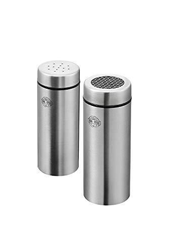 gefu-89252-set-de-2-pandeurs-condiments-bbq-sel-et-poivre-acier-inoxydable-h-12- image 2