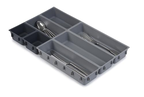 joseph-joseph-blox-ensemble-de-7-compartiments-de-rangement-modulaires-pour-tiro image 7