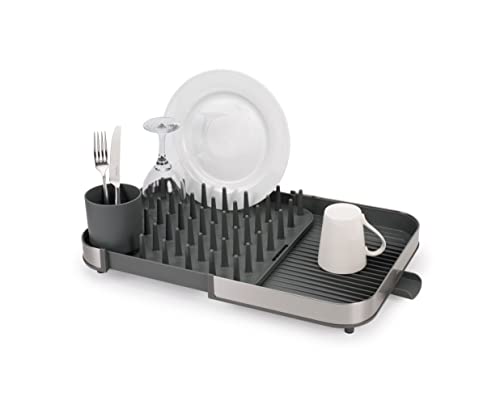 joseph-joseph-duo-gouttoir-vaisselle-extensible-avec-porte-couverts-amovible-bec image 7