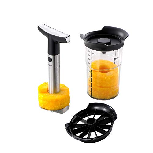 gefu-professional-plus-ge13550-coupe-ananas-inox-12-segments-avec-r-cipient-grad image 5
