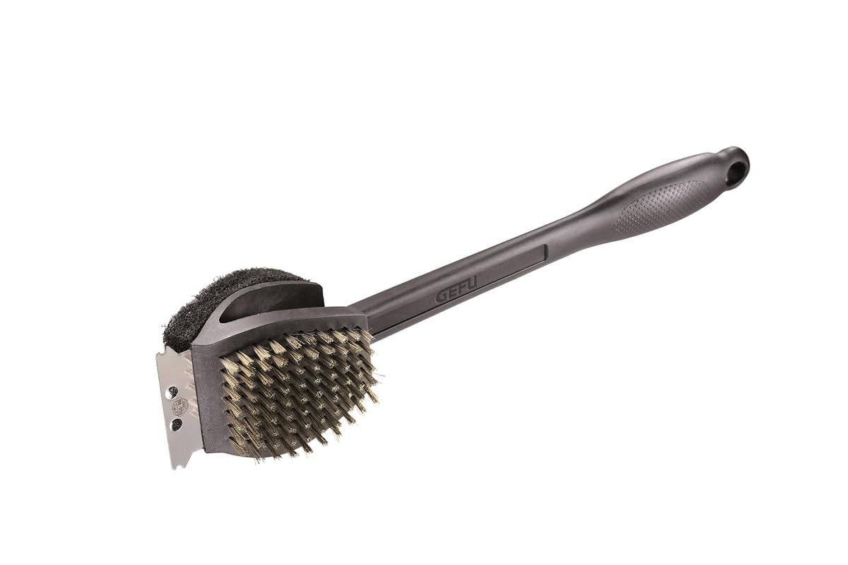 gefu-ge89160-brosse-de-nettoyage-pour-barbecue-3-en-1-acier-inoxydable-38-5-cm-n image 1