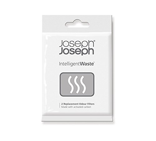 joseph-joseph-intelligent-waste-lot-de-2-filtres-de-rechange-au-charbon-actif-po image 6