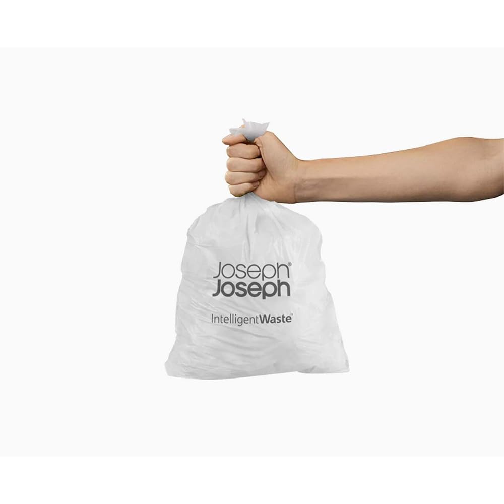joseph-joseph-iw2-sacs-poubelle-compostables-4-l-transparent-lot-de-50-pour-cadd image 2