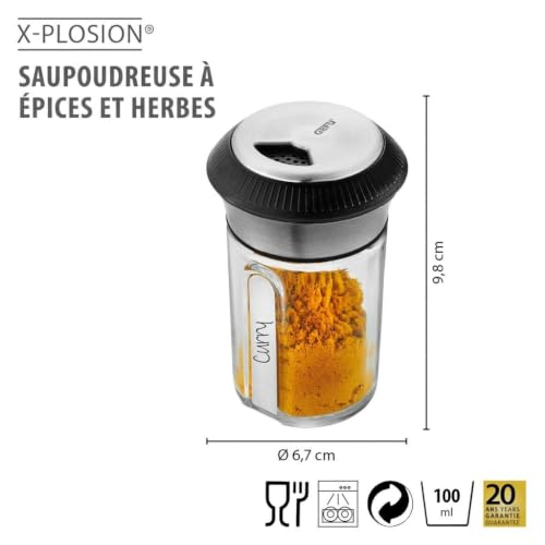 gefu-x-plosion-petit-distributeur-en-verre-100-ml-pour-pices-et-herbes-avec-couv image 8