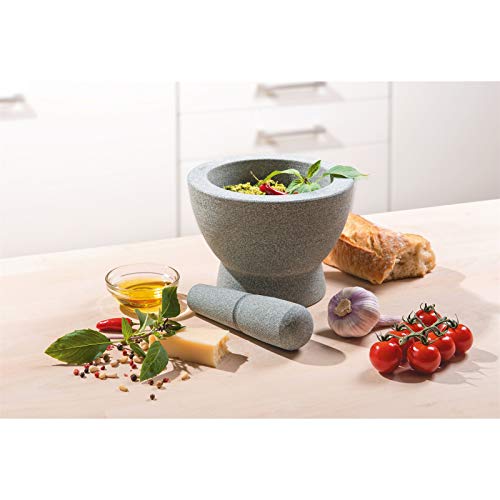 gefu-crunchy-mortier-et-pilon-en-granit-gris-17-cm-r-versible image 8