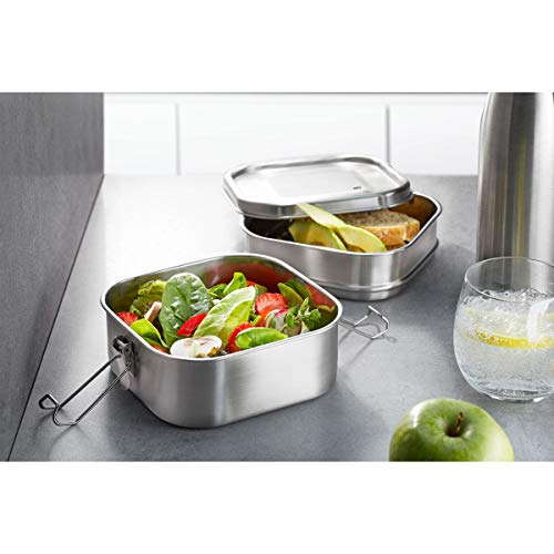 gefu-endure-bo-te-repas-double-tage-lot-de-3-pi-ces-inox-et-plastique-argent image 6