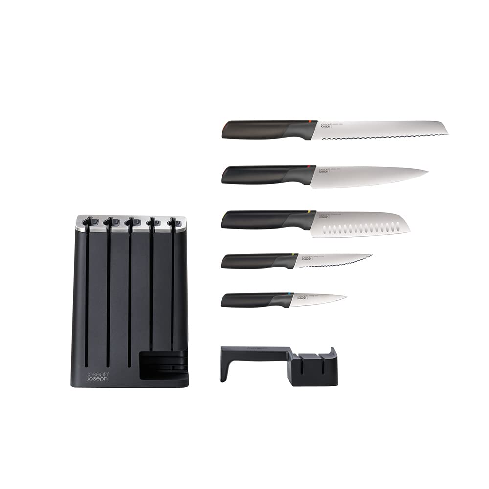 joseph-joseph-elevate-slimblock-bloc-de-5-couteaux-de-cuisine-en-acier-inoxydabl image 3