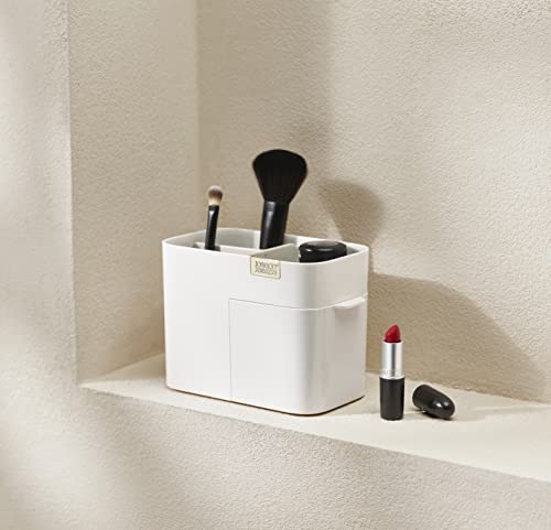 joseph-joseph-viva-organiseur-de-maquillage-beige-compact-avec-tiroir-fermeture- image 4