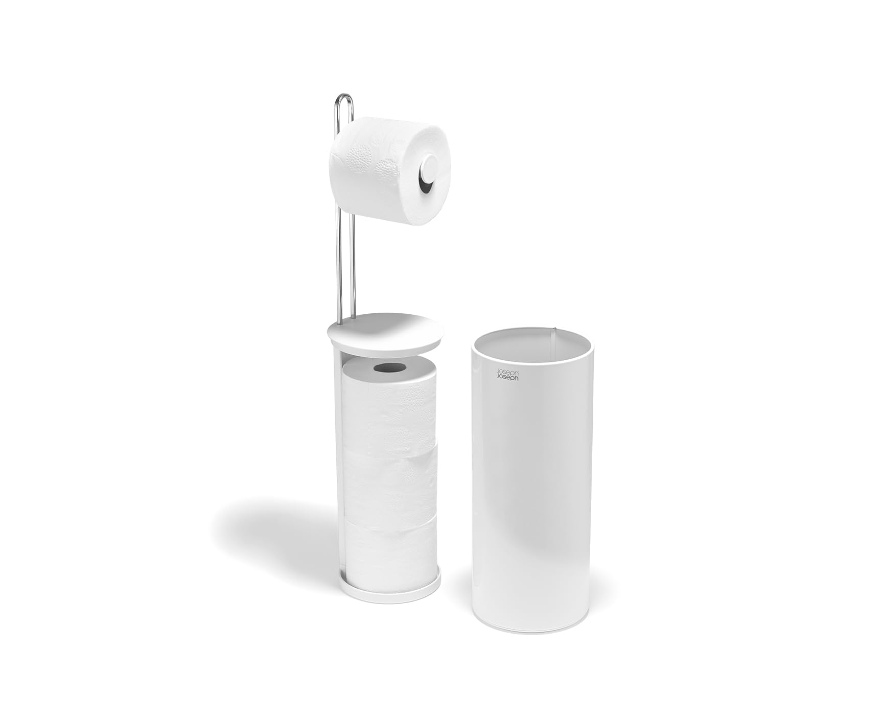 joseph-joseph-easystore-porte-papier-toilette-sur-pied-avec-rangement-dissimul-p image 8