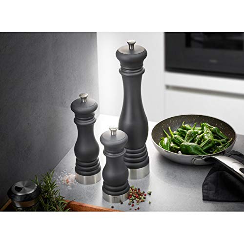 gefu-flavio-moulin-sel-ou-poivre-21-cm-noir-mat image 4
