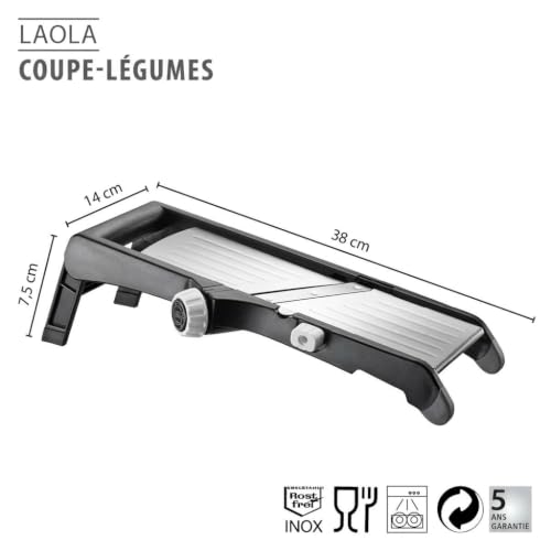 gefu-laola-mandoline-de-cuisine-multifonctionnelle-coupes-multiples-l-gumes-et-f image 8