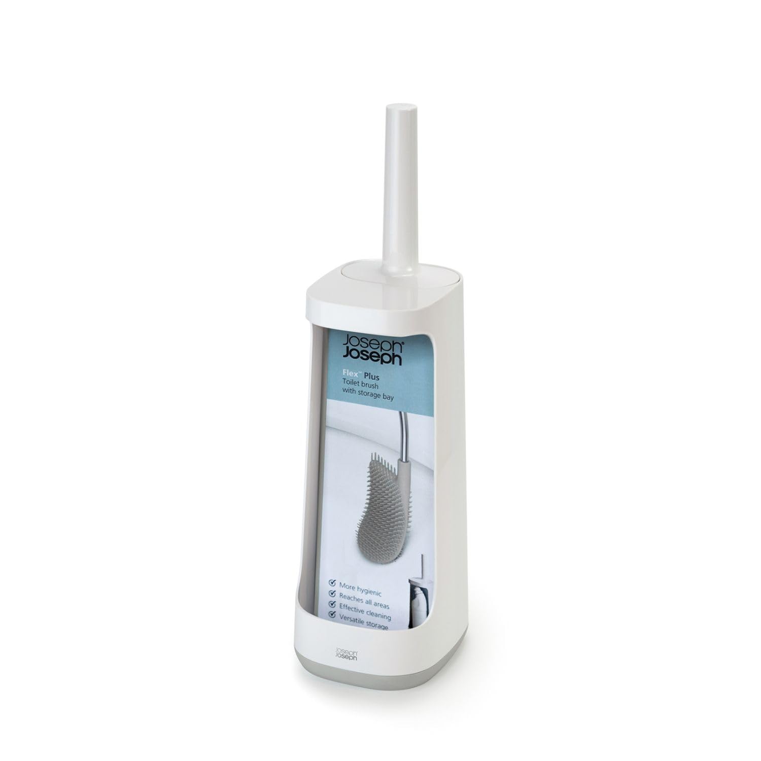 joseph-joseph-flex-balayette-wc-t-te-flexible-en-forme-de-d-avec-support-de-rang image 3