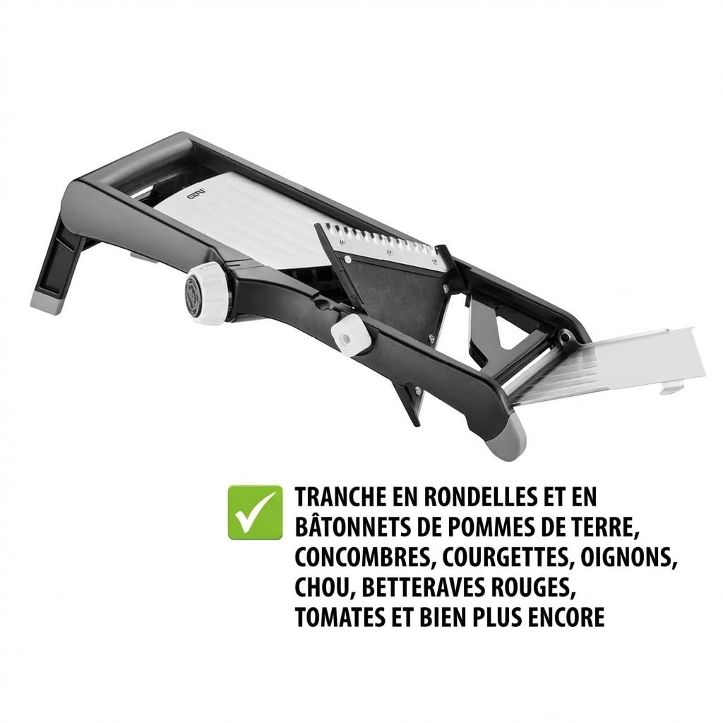 gefu-laola-mandoline-de-cuisine-multifonctionnelle-coupes-multiples-l-gumes-et-f image 5