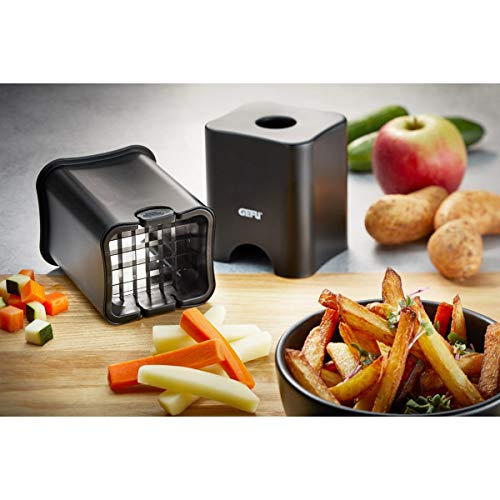 gefu-pomcut-coupe-frites-et-l-gumes-grille-tranchante-amovible-argent image 5