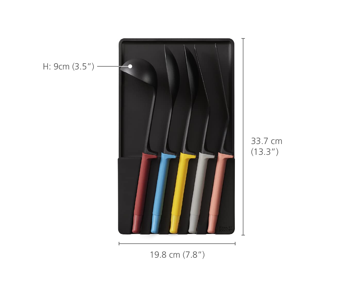 joseph-joseph-elevate-utensils-store-ensemble-de-5-ustensiles-de-cuisine-avec-re image 3