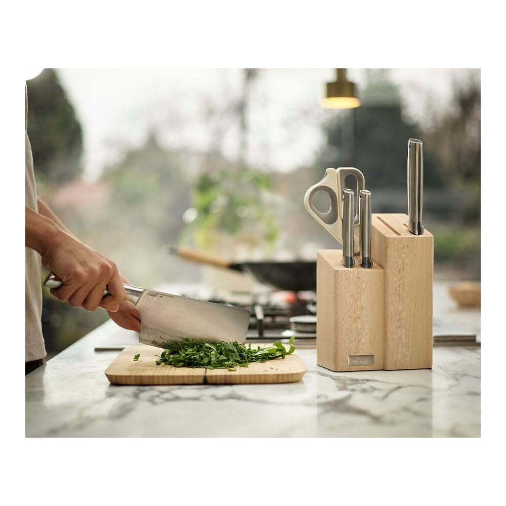 joseph-joseph-fusion-ensemble-de-5-couteaux-de-cuisine-japonais-avec-couperet-16 image 5