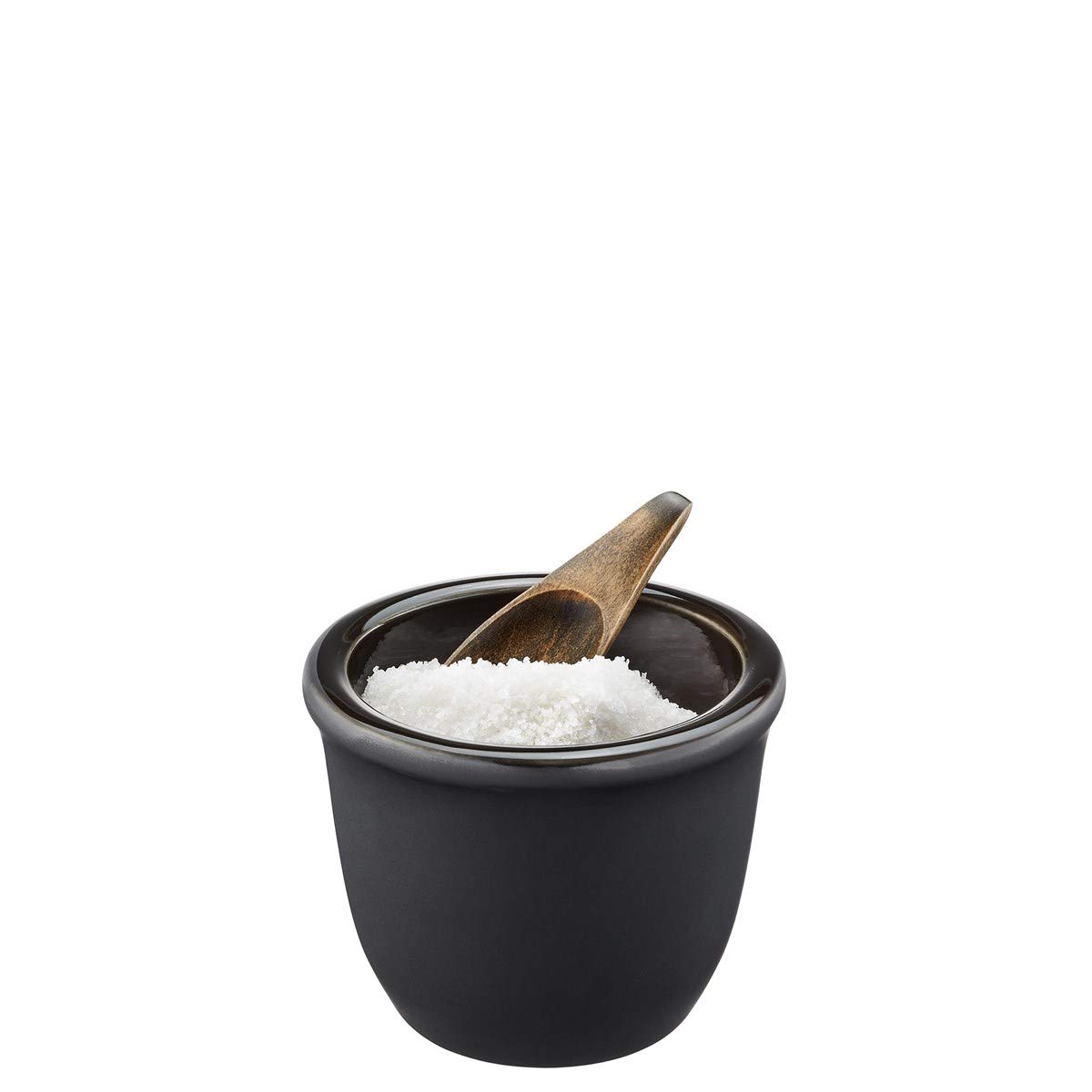 gefu-x-plosion-bo-te-pices-et-sel-gr-s-noir-argent-avec-cuill-re-en-bois-150-ml image 2