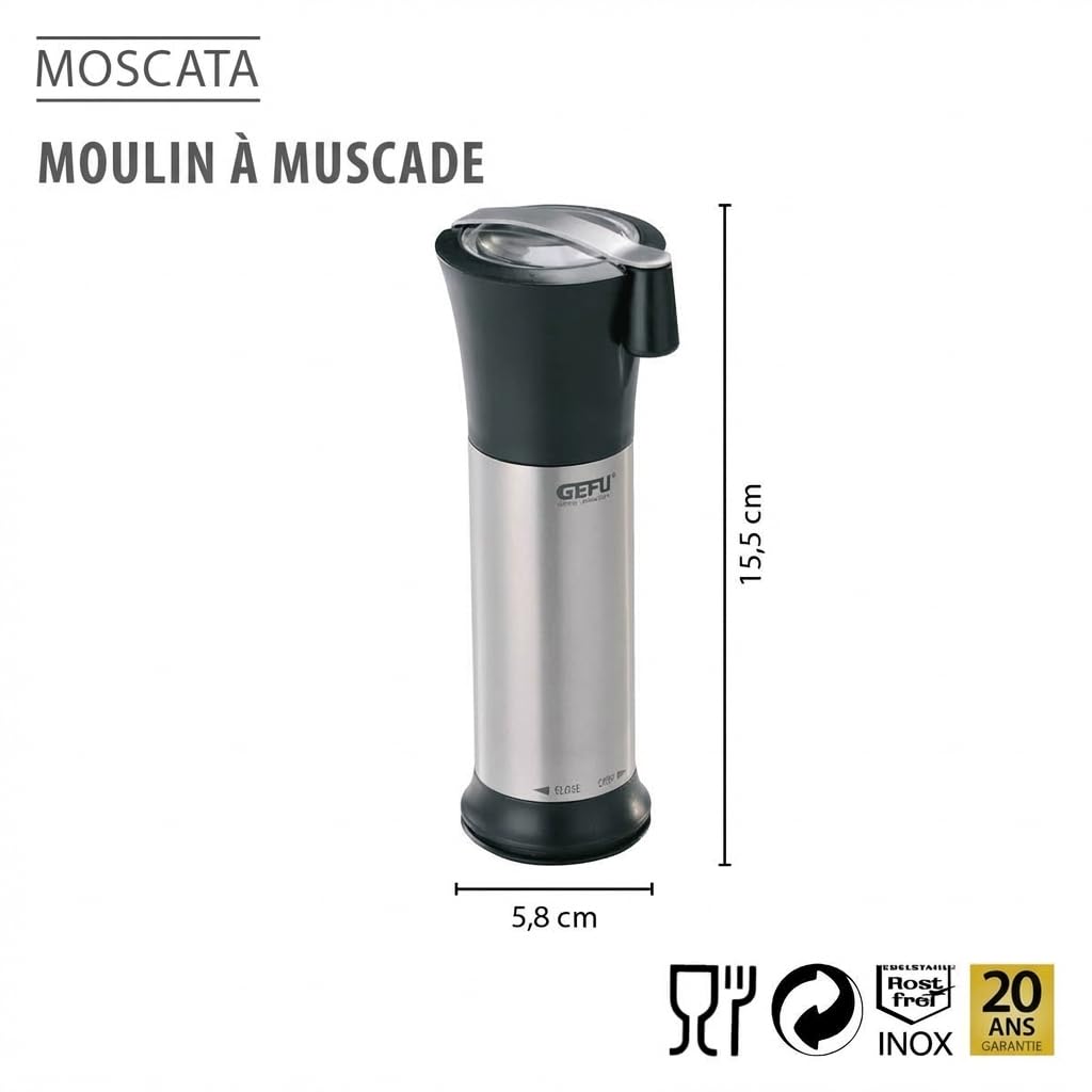 gefu-moscata-ge34670-moulin-muscade-en-acier-inoxydable-avec-r-servoir-4-noix-et image 4