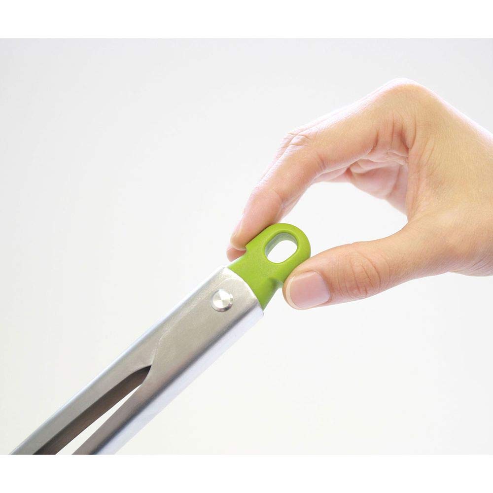joseph-joseph-elevate-pince-de-cuisine-30-cm-en-acier-inoxydable-avec-reposoir-i image 3