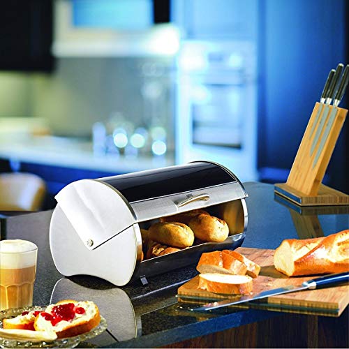 gefu-rondo-ge33600-bo-te-pain-en-acier-inoxydable-42-3-x-22-3-x-27-cm-design-ino image 5