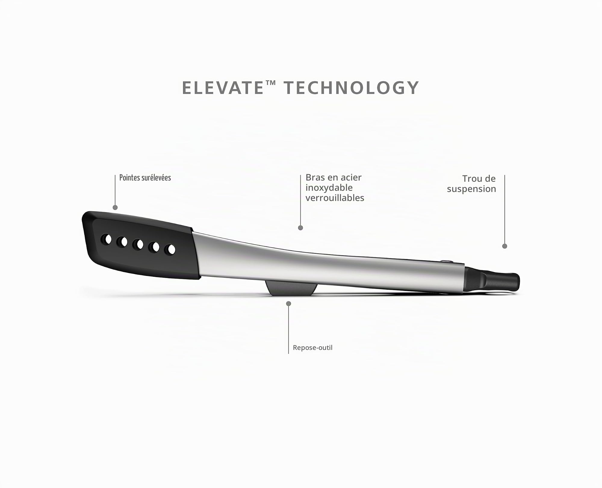 joseph-joseph-elevate-fusion-lot-de-2-pinces-de-cuisine-inox-et-silicone-r-sista image 3