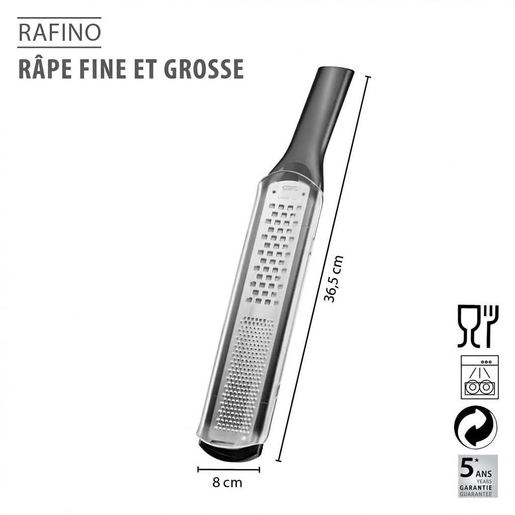 gefu-rafino-r-pe-double-fine-et-grossi-re-pour-parmesan-gingembre-chocolat-et-ze image 3