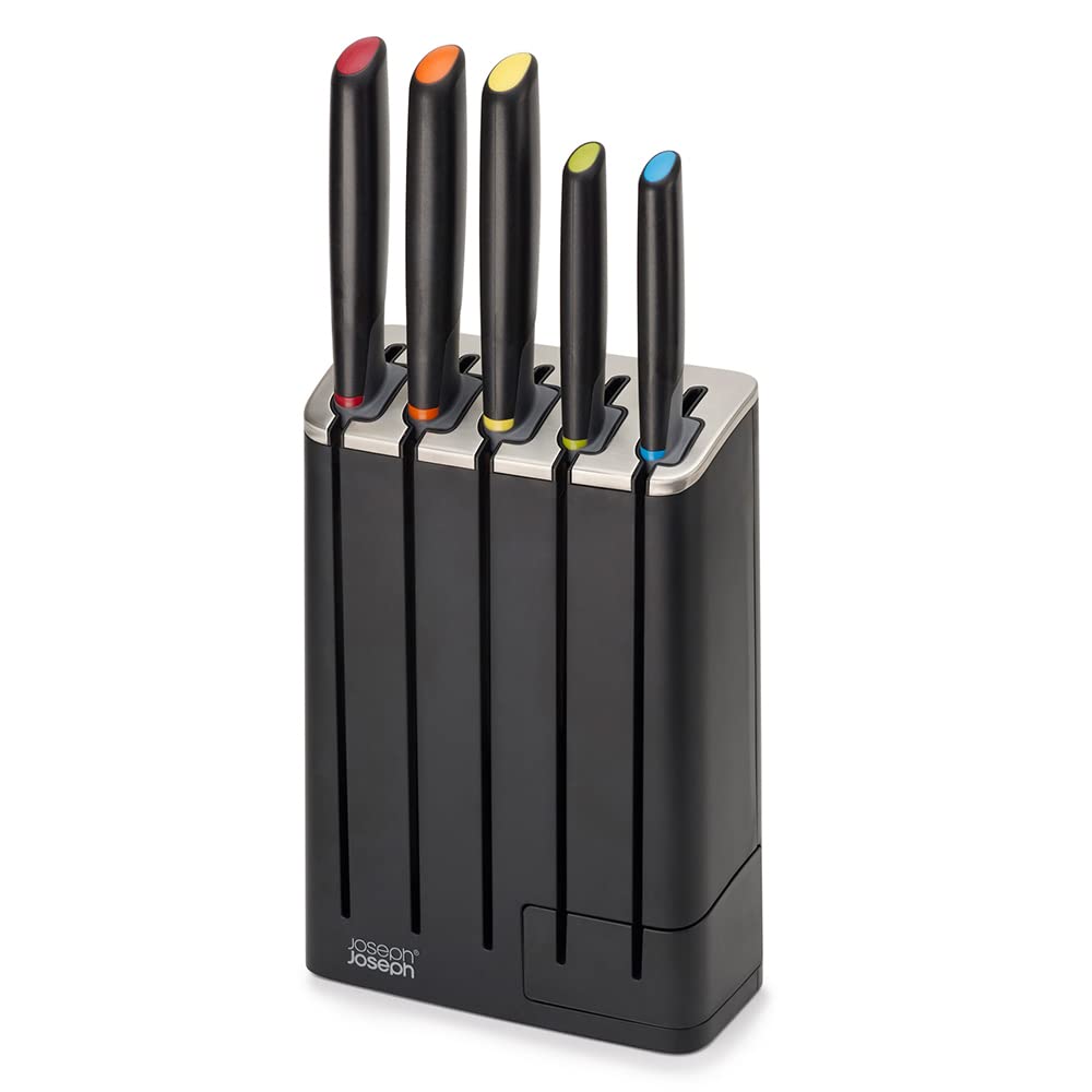joseph-joseph-elevate-slimblock-bloc-de-5-couteaux-de-cuisine-en-acier-inoxydabl image 5