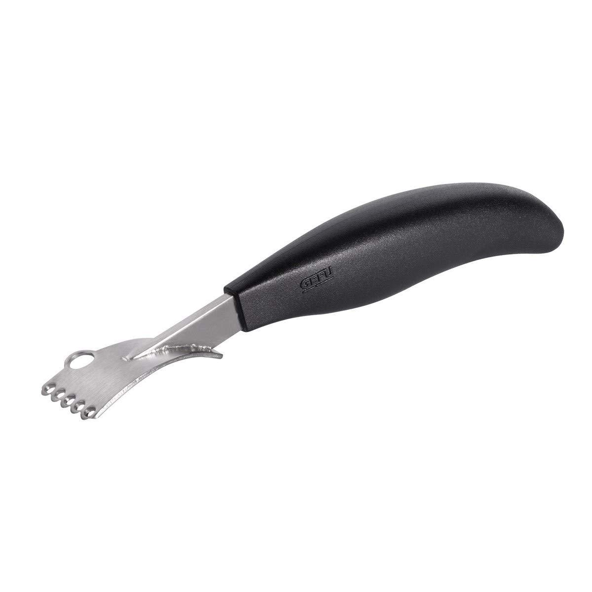 gefu-ge13710-certo-zesteur-en-acier-inoxydable-avec-ciseleur-int-gr-manche-ergon image 1
