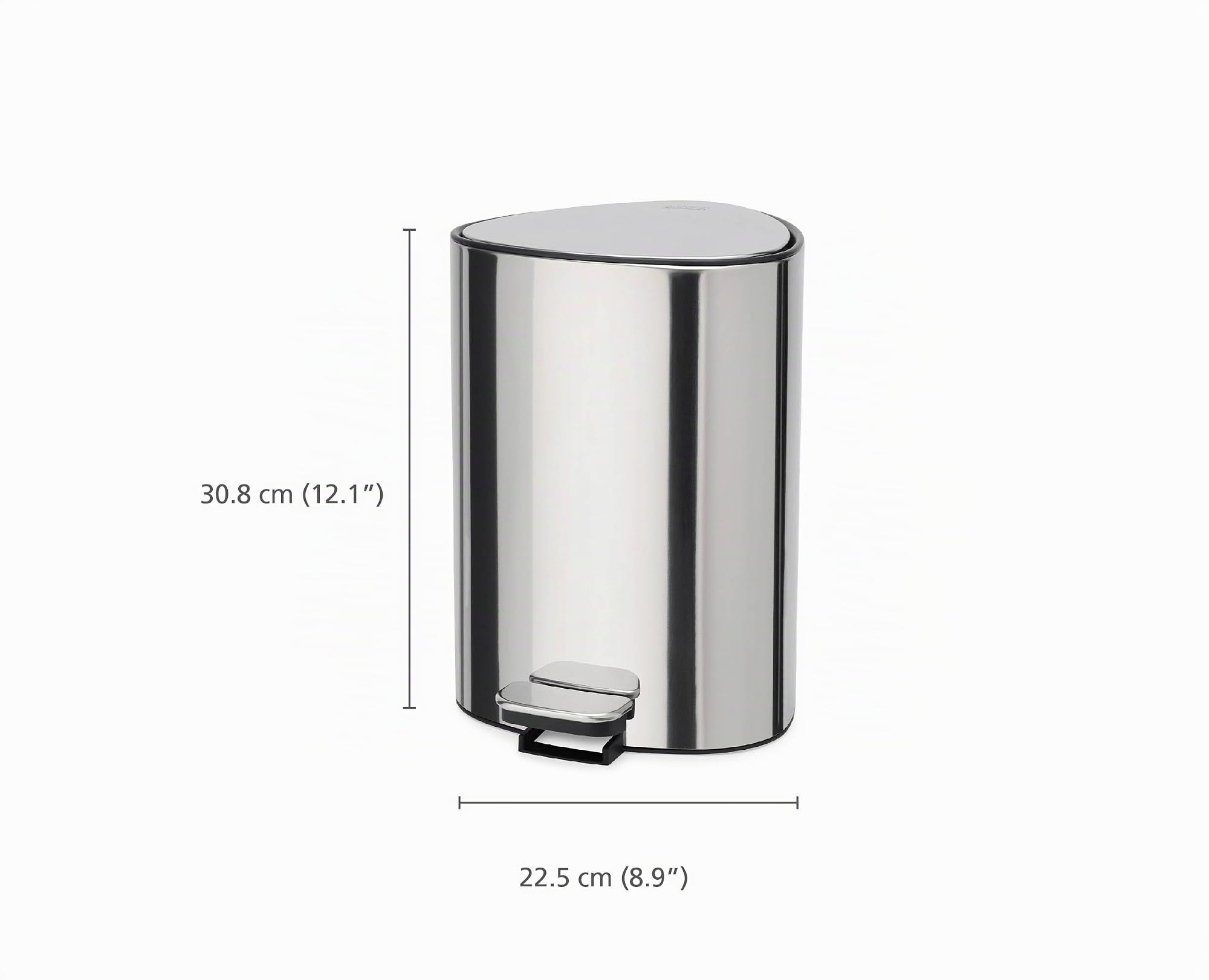 joseph-joseph-easystore-luxe-poubelle-de-cuisine-p-dale-5-litres-en-acier-inoxyd image 5