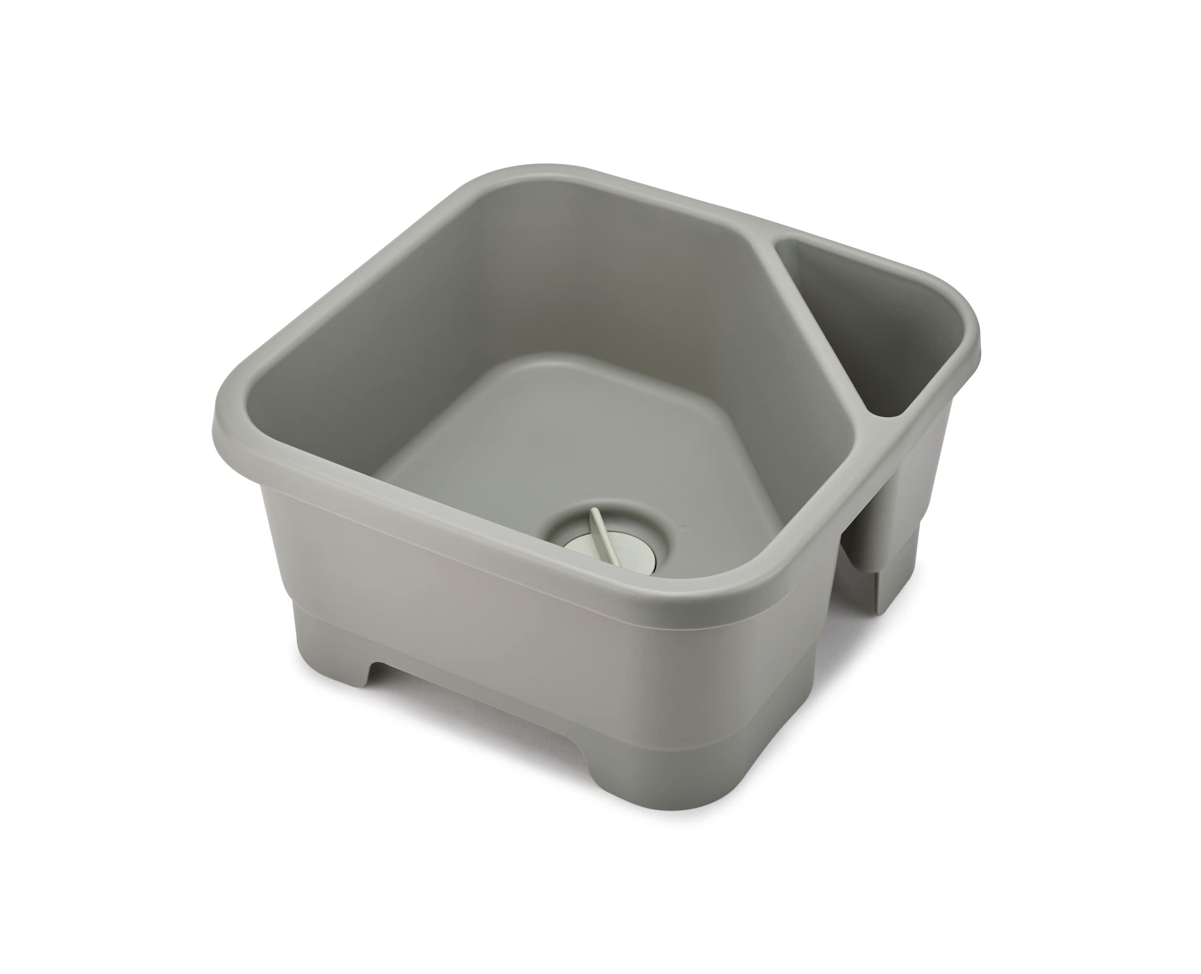 joseph-joseph-duo-bol-vaisselle-carr-avec-bouchon-d-vacuation-et-compartiment-co image 2