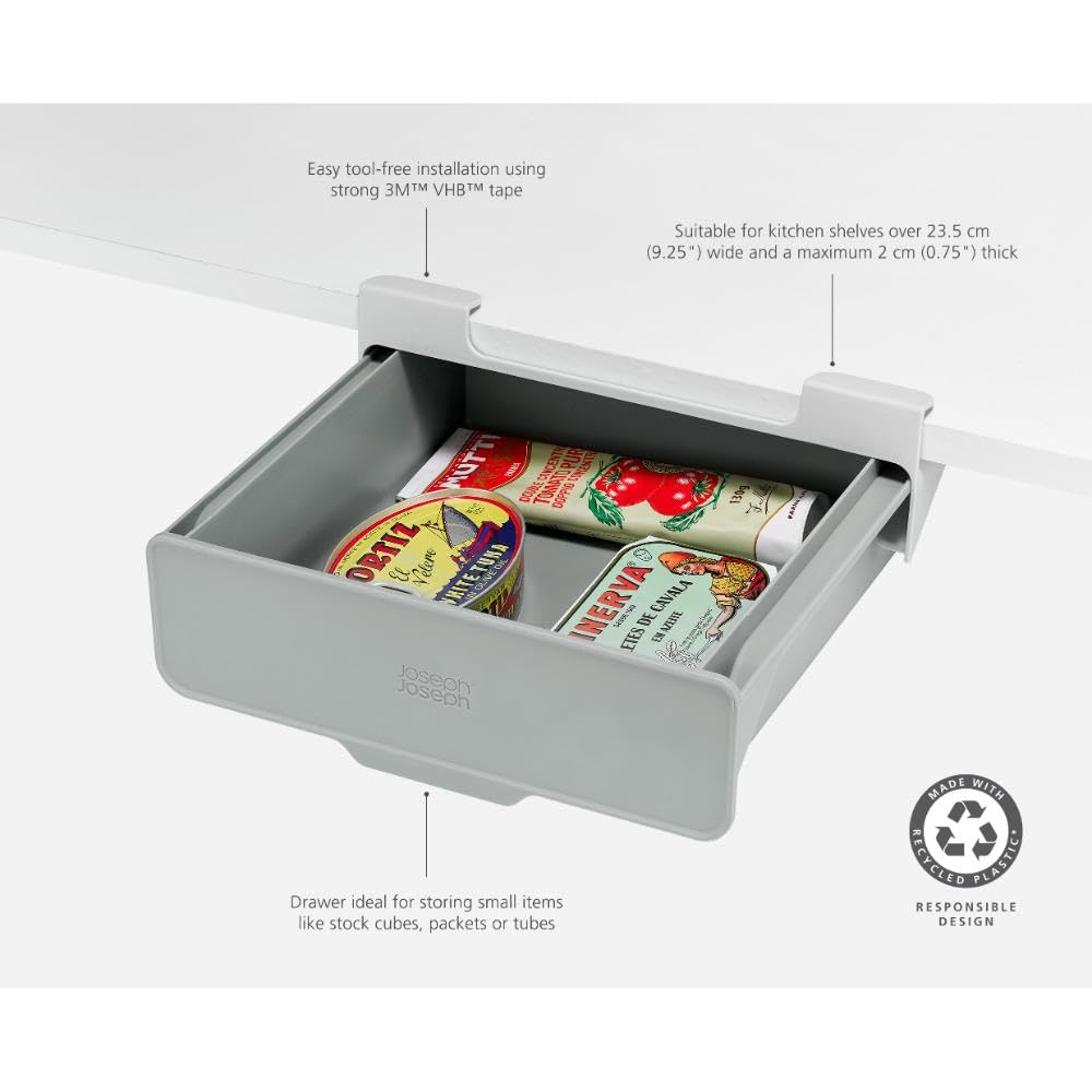 joseph-joseph-cupboardstore-rangement-sous-tag-re-avec-tiroir-coulissant-pour-pl image 5