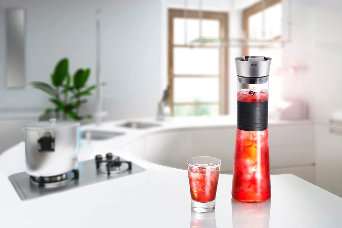 gefu-cascada-ge35270-carafe-eau-en-verre-1-l-avec-bouchon-boule-inox-et-filtre-i image 5