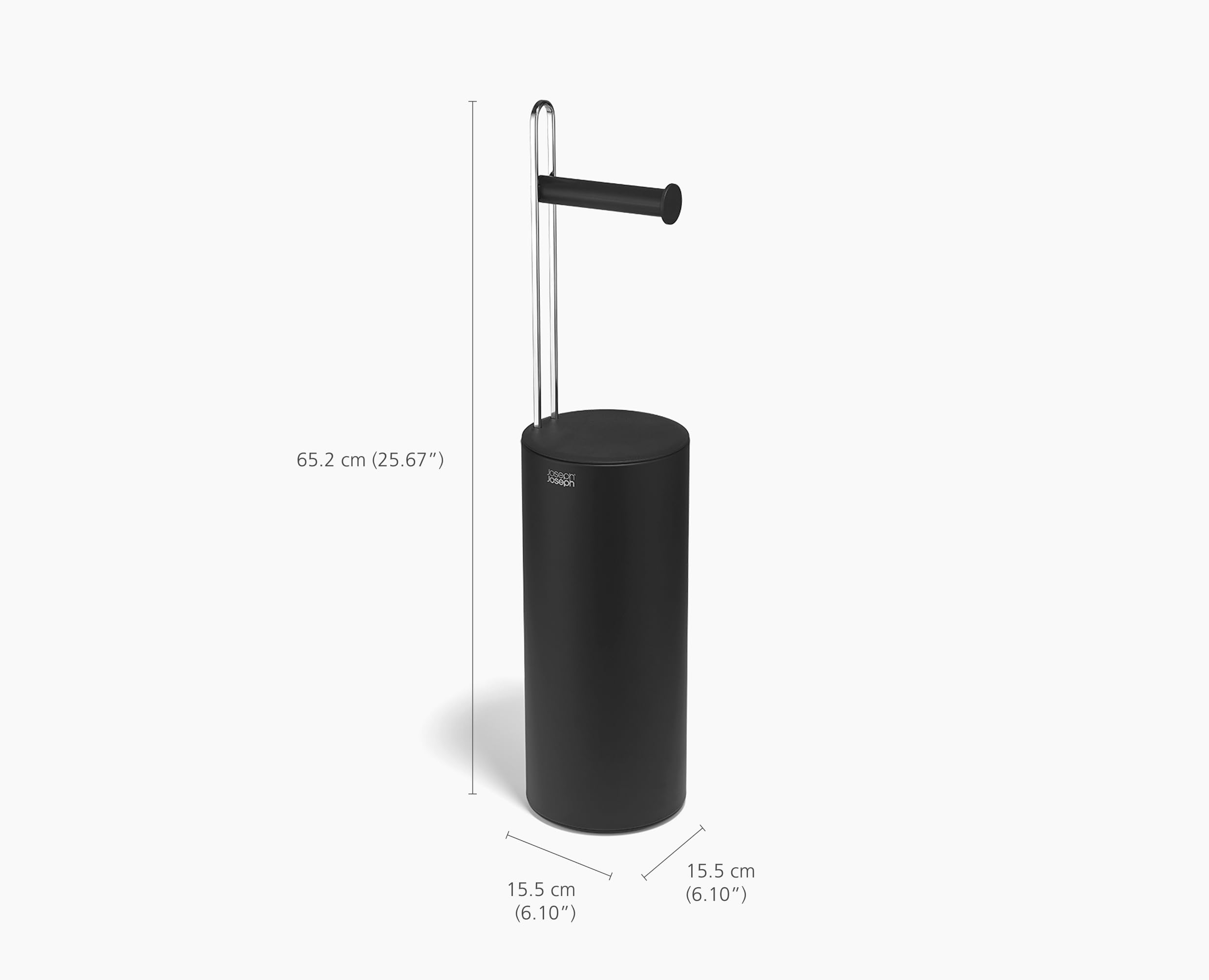 joseph-joseph-easystore-porte-papier-toilette-sur-pied-avec-rangement-dissimul-p image 4