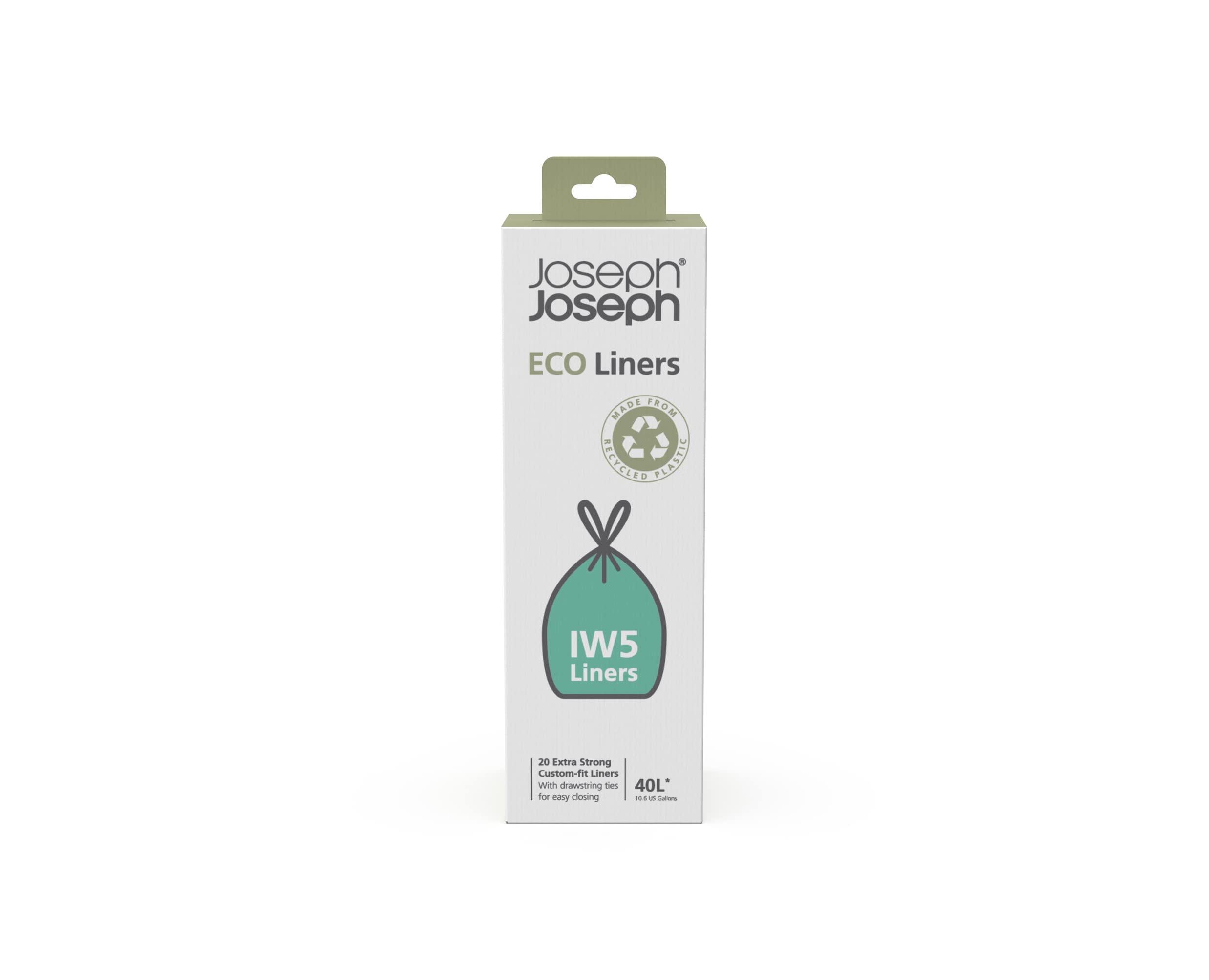 joseph-joseph-iw1-sacs-poubelle-cologiques-en-plastique-recycl-24-36-l-avec-ferm image 6