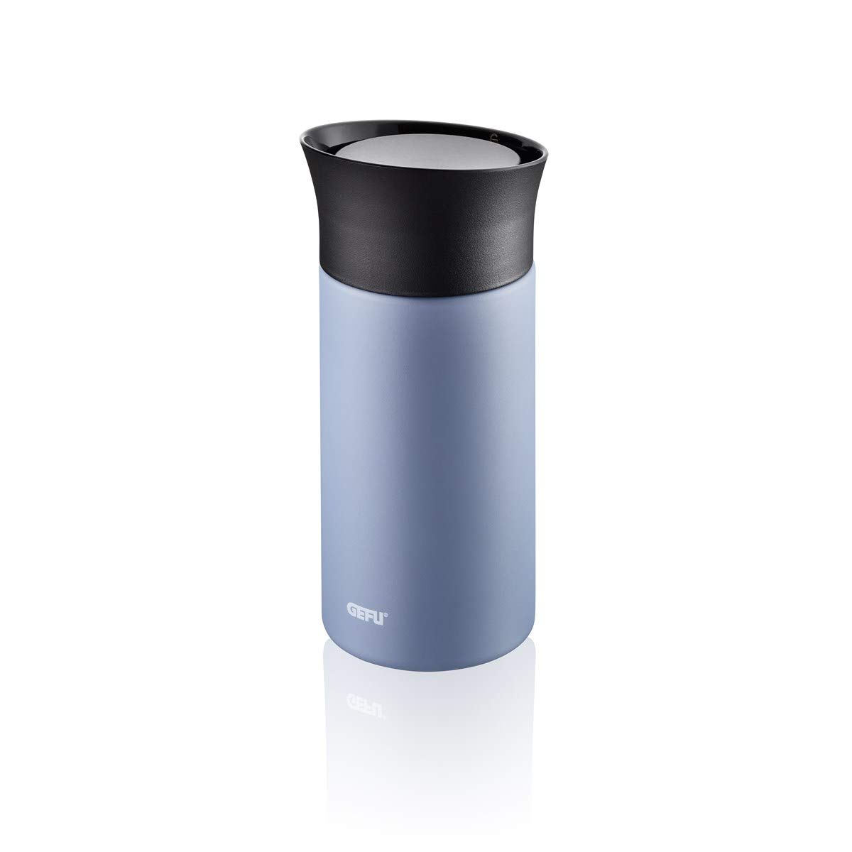 gefu-luca-12378-gobelet-isotherme-inox-noir-300-ml-fermeture-tanche-et-boire-360 image 3