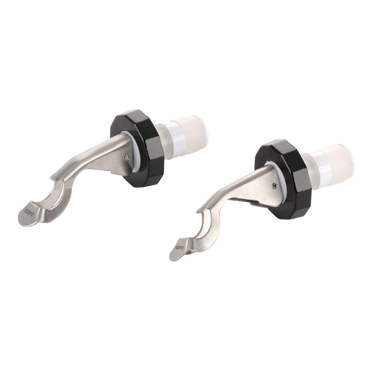 gefu-ge12700-bouchon-pour-bouteille-en-inox-set-de-2-pi-ces-avec-d-capsuleur-int image 1