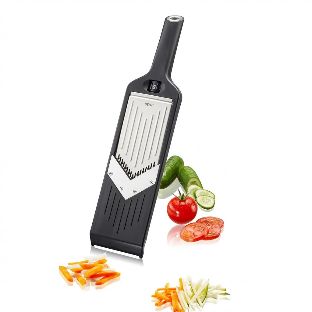 gefu-violi-2-0-mandoline-julienne-lames-en-v-r-pe-et-trancheuse-pour-fruits-et-l image 1