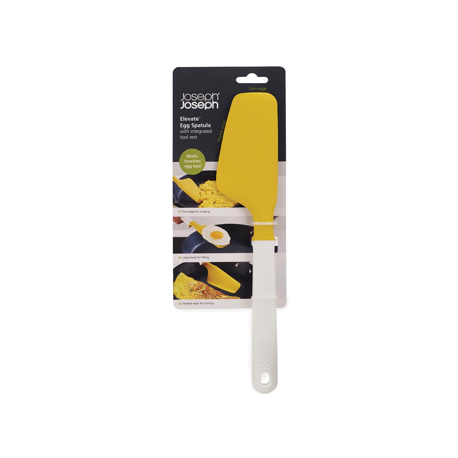 joseph-joseph-elevate-spatule-oeufs-multifonction-en-silicone-avec-repose-outils image 5