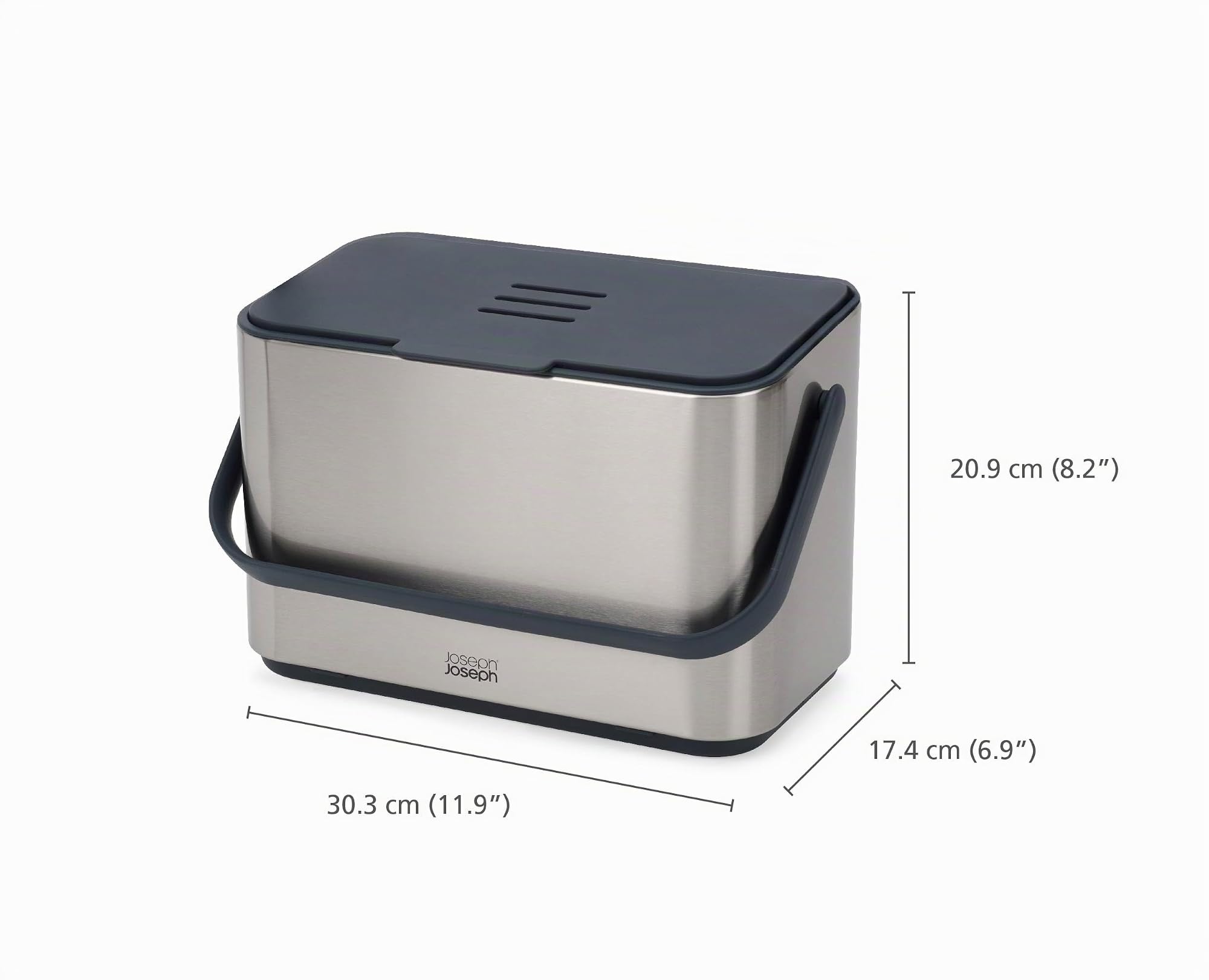 joseph-joseph-collect-poubelle-compost-4-litres-bac-d-chets-alimentaires-inox-av image 5