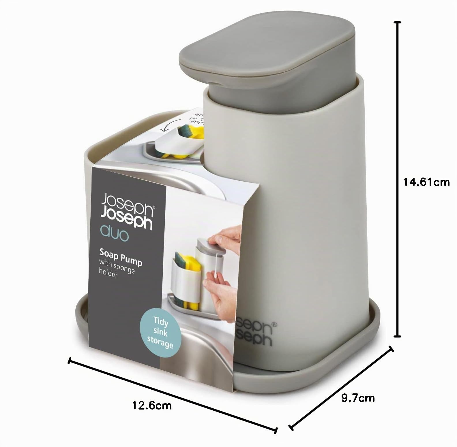 joseph-joseph-duo-distributeur-de-savon-avec-porte-ponge-pour-vier-de-cuisine-24 image 3