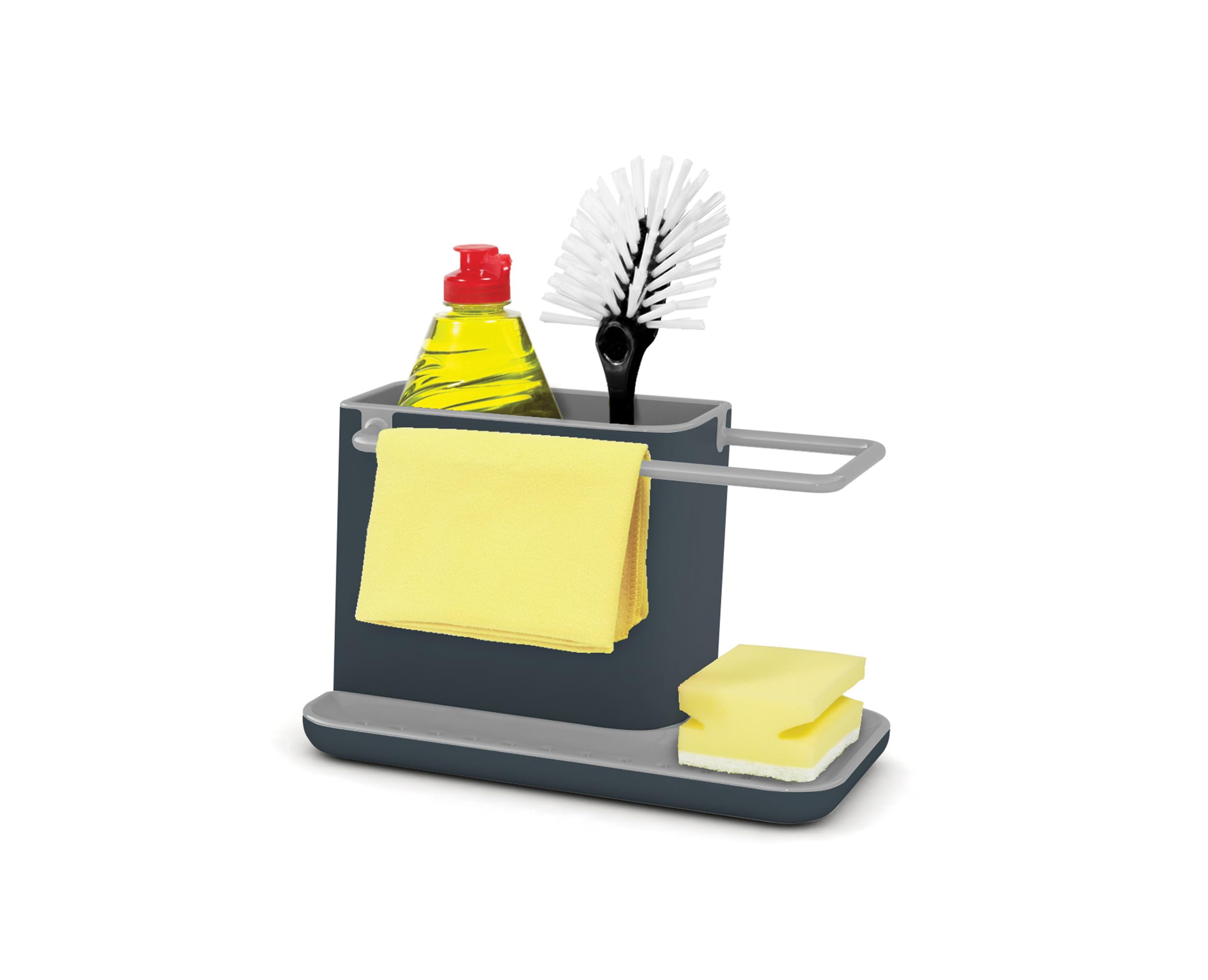 joseph-joseph-caddy-85022-organiseur-d-vier-avec-gouttoir-int-gr-support-ponge-b image 4