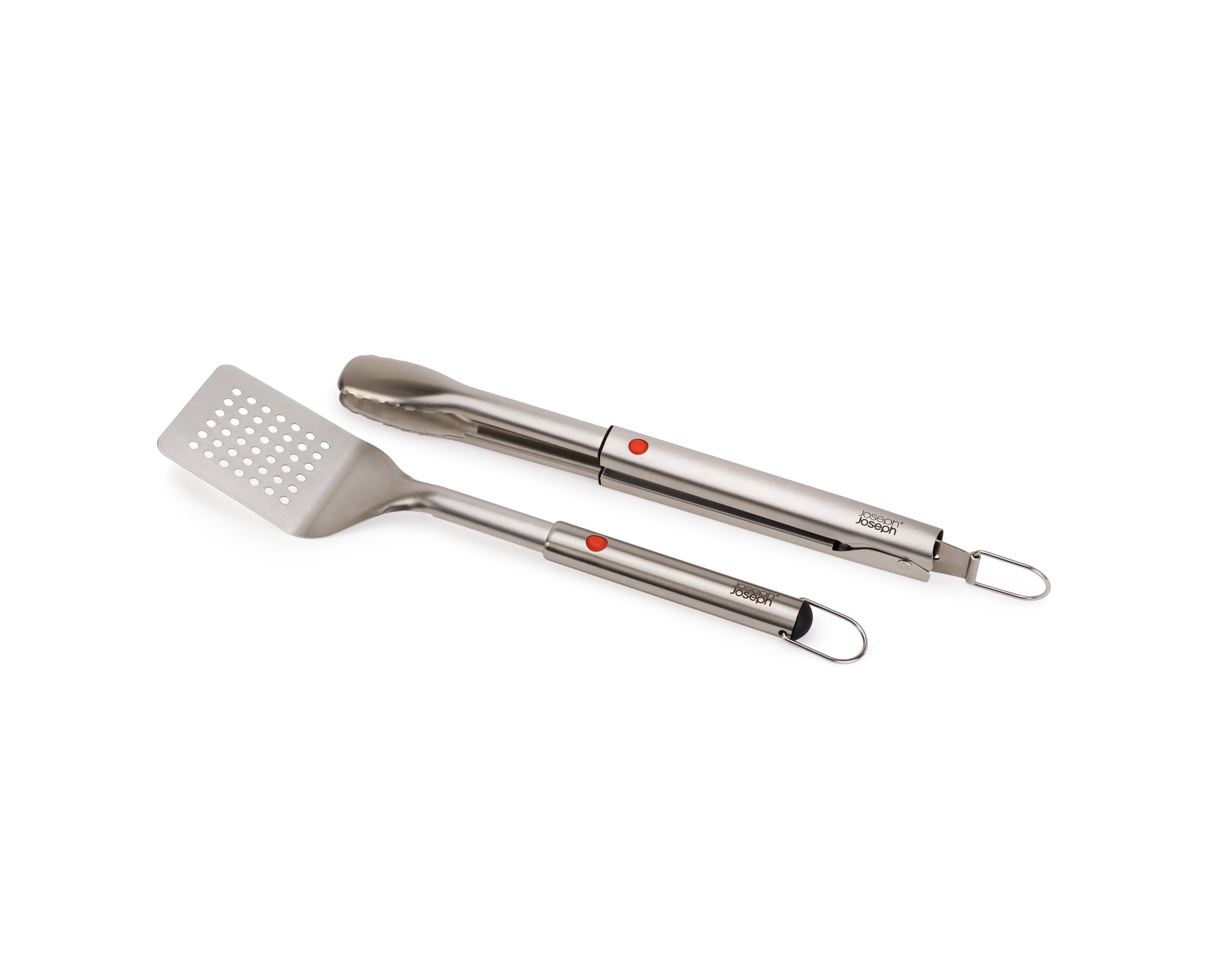 joseph-joseph-grillout-set-de-4-ustensiles-bbq-en-acier-inoxydable-brosse-pinces image 6