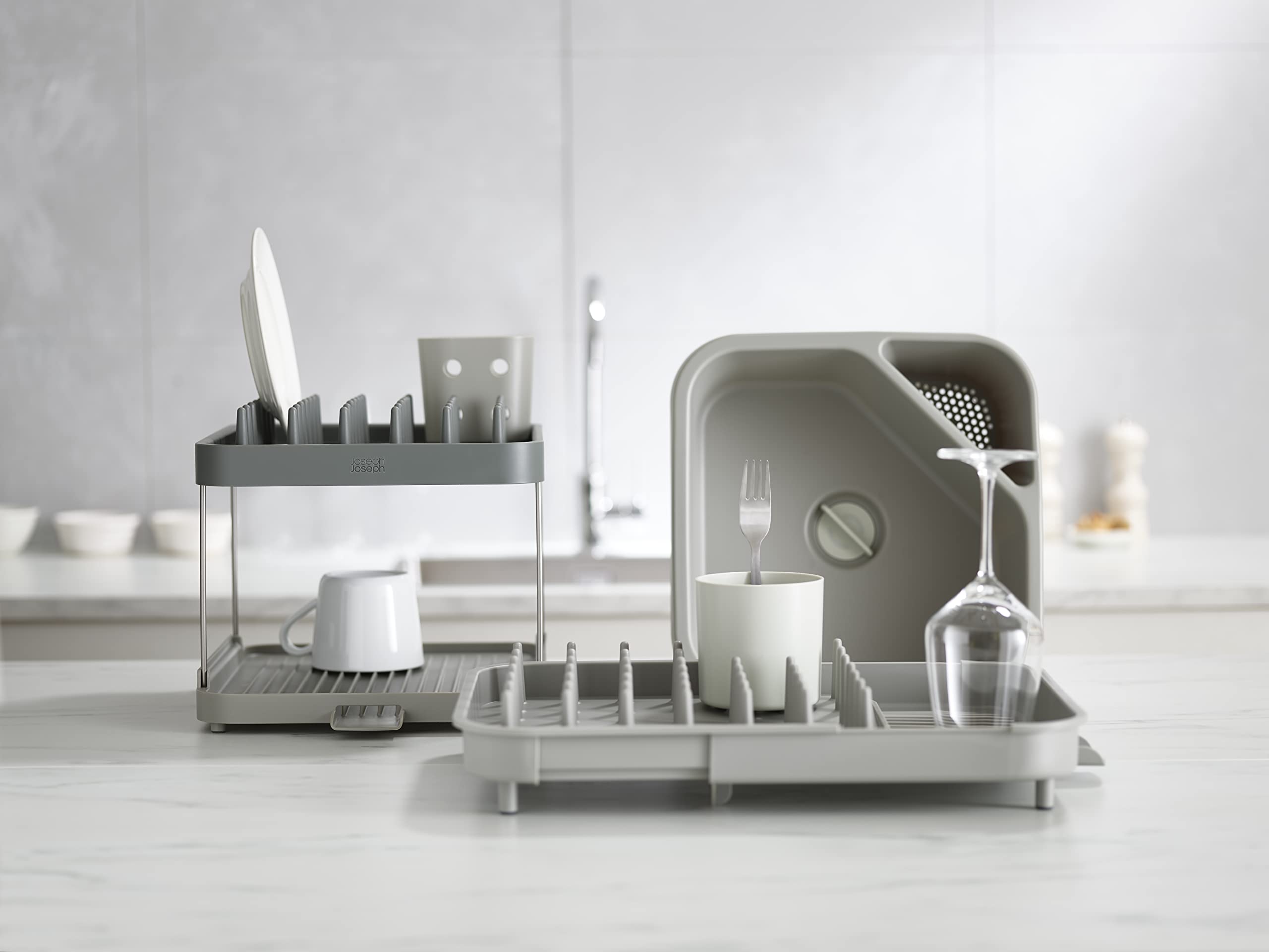 joseph-joseph-duo-bol-vaisselle-carr-avec-bouchon-d-vacuation-et-compartiment-co image 4